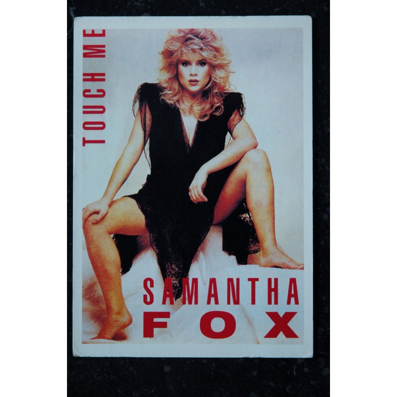 SAMANTHA FOX CP 106 SAMANTHA FOX Carte postale  10,5 x 15