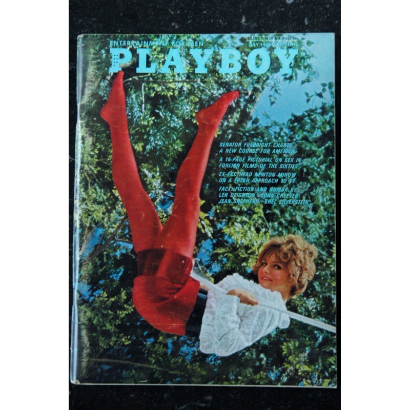 PLAYBOY US 1968 07 JULY INTERVIEW PAUL NEWMAN PLAYMATE MELODYE PRENTISS PIN-UP VARGAS