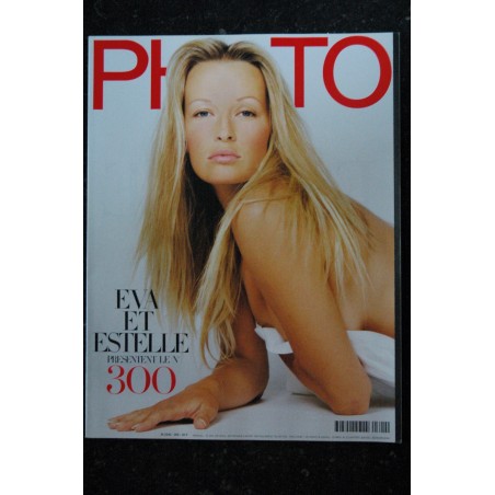 PHOTO 300 N° COLLECTOR ESTELLE HALLYDAY EVA HERZIGOVA VANESSA PARADIS + POSTERS