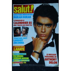 SALUT ! 259 AOUT 1985 COVER RENAUD 8 PAGES RITA MITSOUKO BRONSKI BEAT LIVE IS LIFE