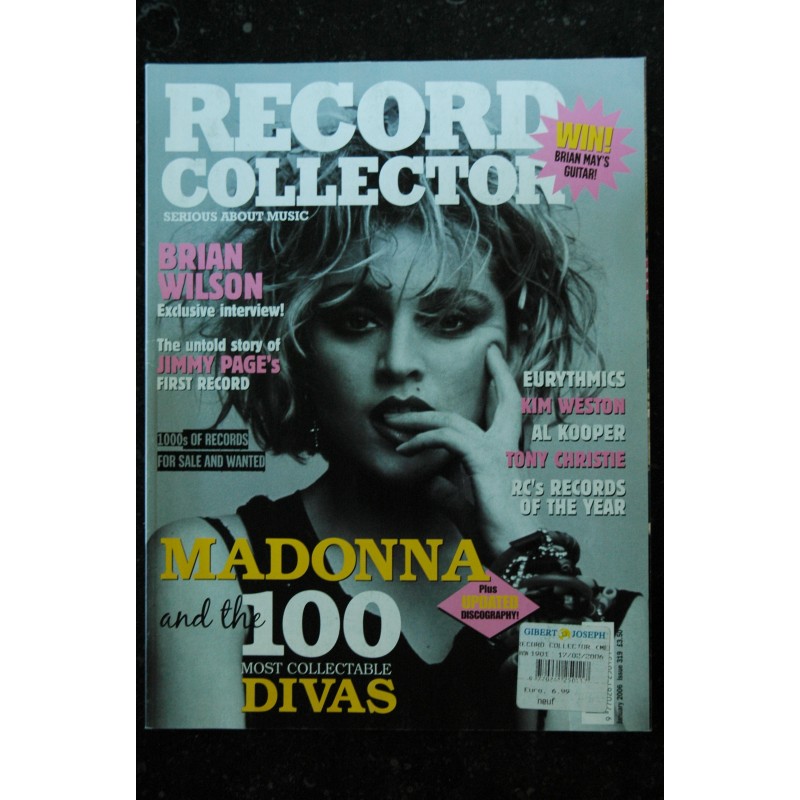 RECORD COLLECTOR 351 JULY 2008 MADONNA RARE HIDDEN GEMS FROM THE MOST COLLECTABLE DIVA OF ALL