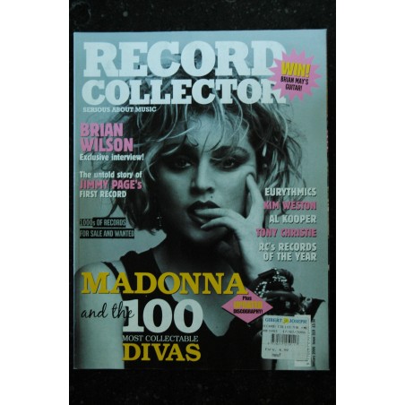 RECORD COLLECTOR 351 JULY 2008 MADONNA RARE HIDDEN GEMS FROM THE MOST COLLECTABLE DIVA OF ALL
