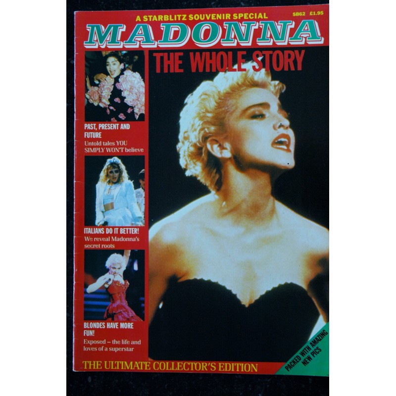 LES GEANTS DE SUPER SPECIAL MADONNA 12 H MAXIPOSTER PLUS UNE AFFICHE GEANTE 1990