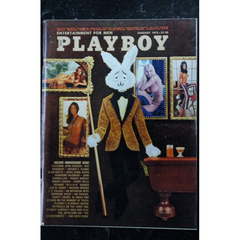 PLAYBOY 1972 JANUARY VINTAGE INTERLANDI SOKOL RUSSEL MARYLIN COLE INTEGRAL NUDE