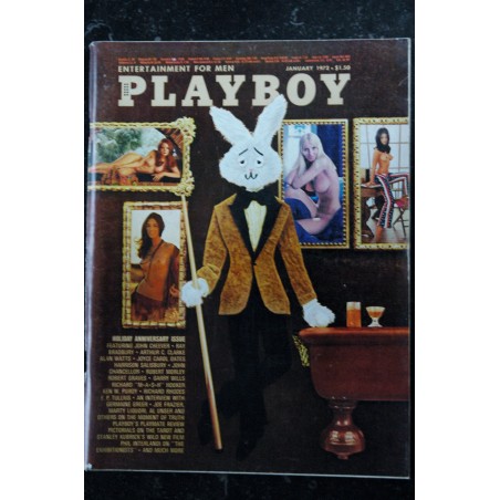 PLAYBOY 1972 JANUARY VINTAGE INTERLANDI SOKOL RUSSEL MARYLIN COLE INTEGRAL NUDE