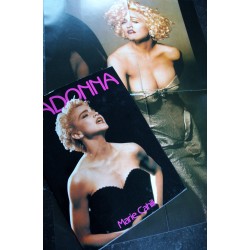 MADONNA  *  THE GIRLIE SHOW *  1993 TOUR BOOK + MASQUE NEUF