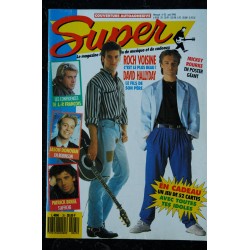 SUPER N° 10 JANV 1989 MYLENE FARMER MADONNA 3 PAGES VANESSA PARADIS EUROPE MICHAEL JACKSON POSTER BROS & DURAN DURAN