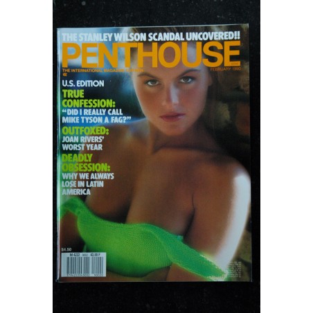 PENTHOUSE US 1990/02 Justine Delahunty Skeeter Lisa Reilly Stand-Up Guys: Larry Miller