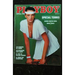 PLAYBOY 091 N° 91  JAMES BOND GIRLS NUDES SPECIAL TENNIS BORG NOAH MODE ROLAND GARROS 81