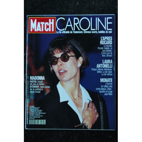 PARIS MATCH 2145 1990 JUILLET MADONNA PHOTOS PROVOCANTES HELMUT NEWTON + INTERVIEW 8 PAGES