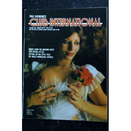 Club International Uk Vol. 04 N° 06 DANIEL FARSON ANDREW LOGAN Miss world 1975 ZENA KATHY Club International Uk Vol. 04 N° 06 DANIEL FARSON ANDREW LOGAN Miss world 1975 ZENA KATHY