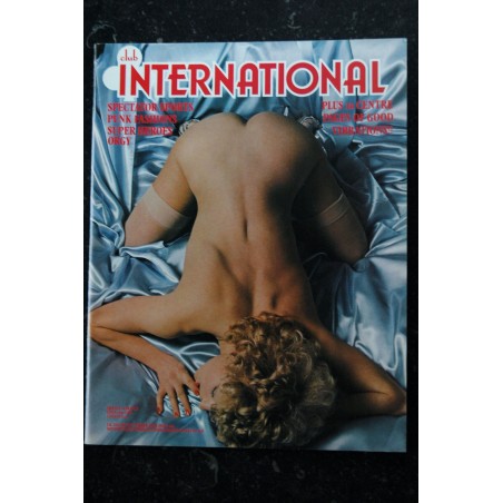 CLUB INTERNATIONAL UK Vol. 06 N° 09  photos : Adam Cole Serge Jacques FannyEROTIC PHOTOGRAPHY
