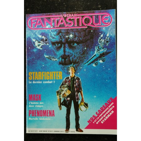 L'écran fantastique   n° 56  * 1985 *  Harrisson Ford WITNESS  Day of the dead Qtarman THE STUFF RED SONJA