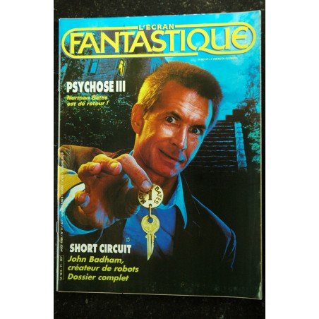 L'écran fantastique   n° 70  * 1986 *  SCHWARZENEGGER  LE CONTRAT  D.A.R.Y.L  Peter CUSHING