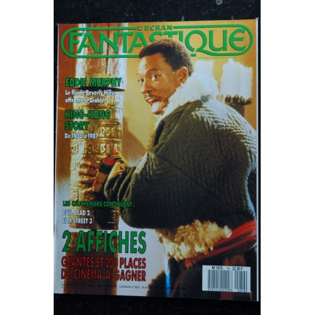 L'écran fantastique   n° 78  * 1987 *  Richard CHAMBERLAIN  La petite boutique des horreurs Demons 2  Stephen KING