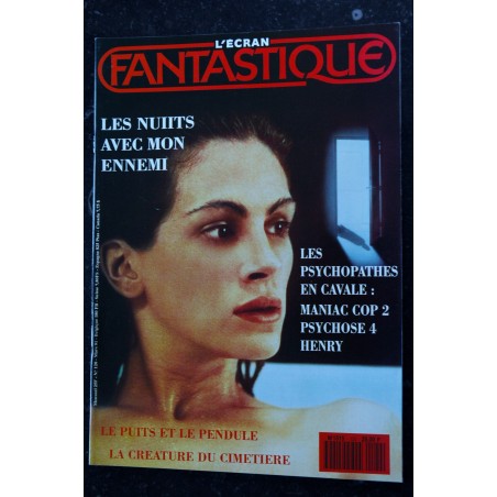 L'écran fantastique   n°119 * 1991 *  AVORIAZ le bilan  Fenêtre sur Pacifique  MISERY HIGHLANDER