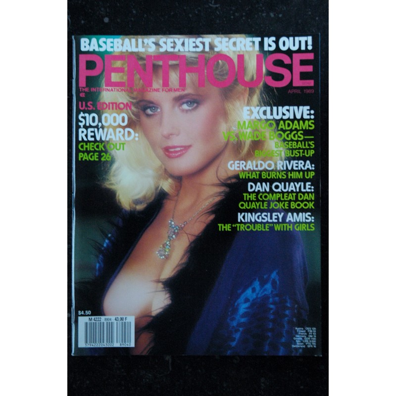 PENTHOUSE US 1989/04 Simone Brigitte Pamela Self Simone Brigitte Geraldo Rivera Richard Johnson