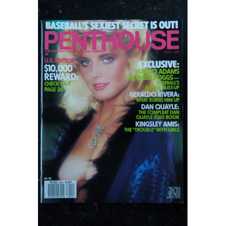 PENTHOUSE US 1989/04 Simone Brigitte Pamela Self Simone Brigitte Geraldo Rivera Richard Johnson
