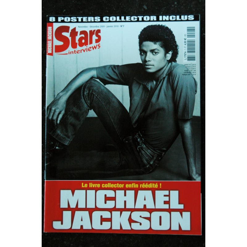 Black & White MICHAEL JACKSON   LE NUMERO ULTIME  couverture effet relief+ de 100 photos exclusives