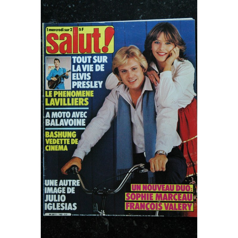 Salut ! 153   1981   SOPHIE MARCEAU  TELEPHONE KAREN CHERYL  7 Posters