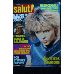 SALUT ! 233   1984   AXEL BAUER  Jean-Luc LAHAYE  BOY GEORGE  ALEXANDRONI