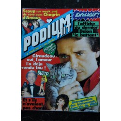 PODIUM HIT 127  septembre 1982   incomplet Michel SARDOU Patrick DEWAERE Patrick HERNANDEZ Hervé VILARD JOHNNY