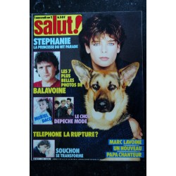 SALUT ! 275 AVRIL 1986 COVER GOLDMAN  A HA  GOLD  Partenaire Particulier 2 Posters