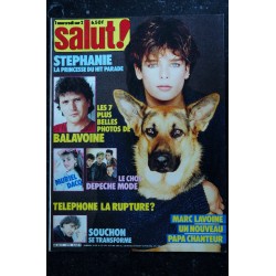 SALUT ! 275 AVRIL 1986 COVER GOLDMAN  A HA  GOLD  Partenaire Particulier 2 Posters