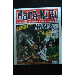 HARA KIRI Hebdo     5  RARE  * 1993 *  Le journal de l'Europe à feu et à sang   *  Un cercueil pour dix
