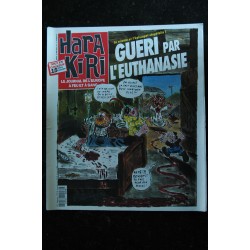 HARA KIRI Hebdo     6  RARE  * 1993 *  Le journal de l'Europe à feu et à sang   *   Le Pape a distribué ses cacahouetes