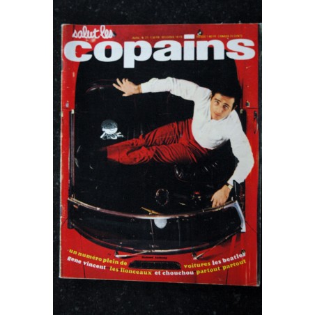 Salut les Copains N° 19   * 02 1964 * COMPLET *  SYLVIE VARTAN JOHNNY HALLYDAY Dick Rivers BEATLES Claude FRANCOIS