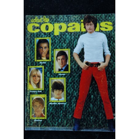 Salut les Copains N° 63  * 10 1967 * INCOMPLET *  SHEILA ADAMO FRANCE GALL DUTRONC MIREILLE MATHIEU