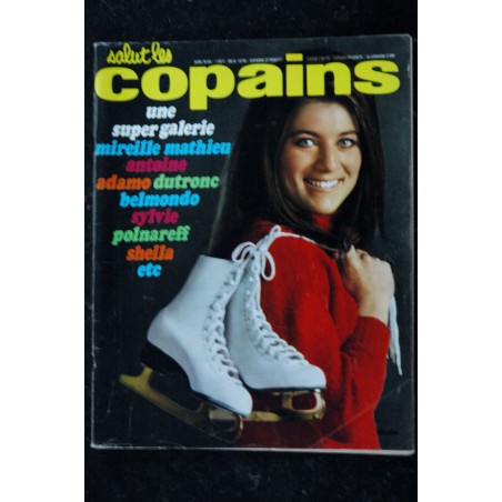 Salut les Copains N° 60   * 07 1967 * COMPLET * JOHNNY ADAMO JiliHENDRIX FRANCOISE HARDY DUTRONC POLNAREFF