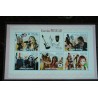 CARNET DE 6 TIMBRES DE COLLECTION NEUF GUINE-BISSAU 2009 MADONNA MICHAEL JACKSON U2 BONO SUMI JO AYUMI HAMASAKI