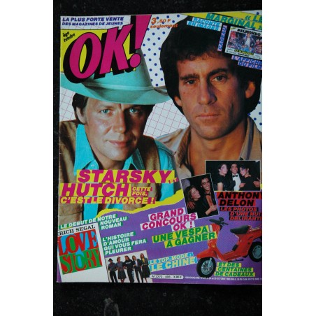 OK ! âge tendre 407  BELMONDO  FRANCIS CABREL DYNASTIE