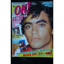 OK ! âge tendre 438  ISABELLE ADJANI  ALAIN DELON + Poster KAREN CHERYL