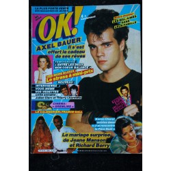 OK ! âge tendre 464  AXEL BAUER  FRANCE GALL + Poster JEANE MANSON RICHARD BERRY