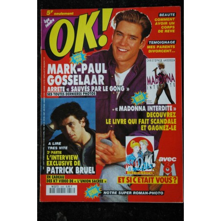 OK ! âge tendre 602  EUROPE  GEORGE MICHAEL  ELVIS PRESLEY GERARD BLANCHARD