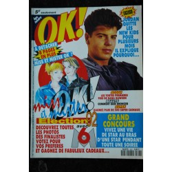 OK ! âge tendre 848  MARK-PAUL GOSSELAAR  Patrick BRUEL MADONNA INTERDITE 2 pages