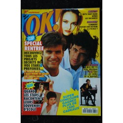 OK ! âge tendre 861  ADELINE HALLYDAY MICHAEL JACKSON MADONNA