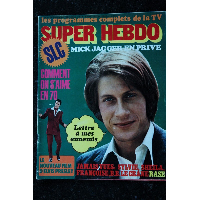 Super DISCO n° 8  Claude FRANCOIS JOHNNY HALLYDAY  FARAH FAWCETT McCARTNEY