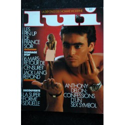 LUI 266 PIN-UP PENTHOUSE B GUCCIONE CAPHRODISIAQUES FOX SEX SYMBOL JP BOURGEOIS