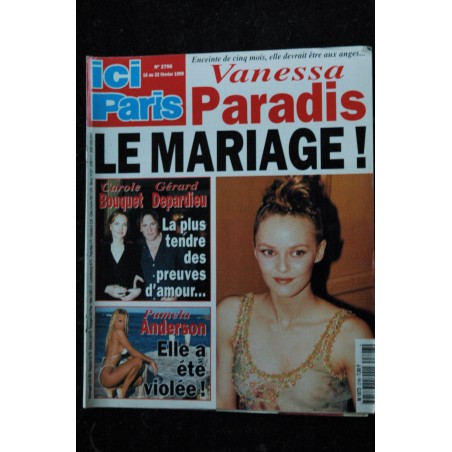 PREMIERE 215 1995 FEVRIER COVER VANESSA PARADIS ELISA VANESSA PAR MONDINO