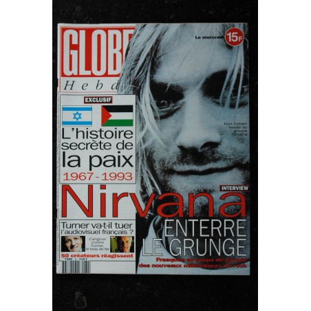 GLOBE Hebdo 32 * 1993 * NIRVANA GLOBE Hebdo 32 * 1993 * NIRVANA
