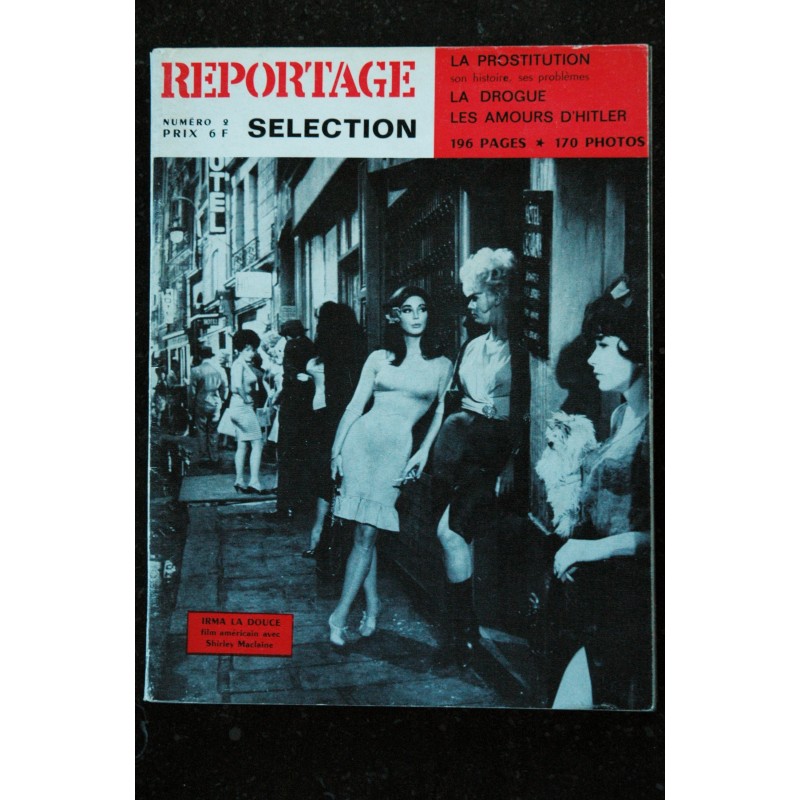 REPORTAGE SELECTION  n° 2  * env. 1967 * n° 5 à 8 Pas morte la drogue - Les amours d'Hitler - La prostitution - La pr. secrète