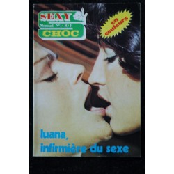 SEXY CHATTES n° 1  * 1970 env. *  le mari et les deux amies   Revue Photo Adultes