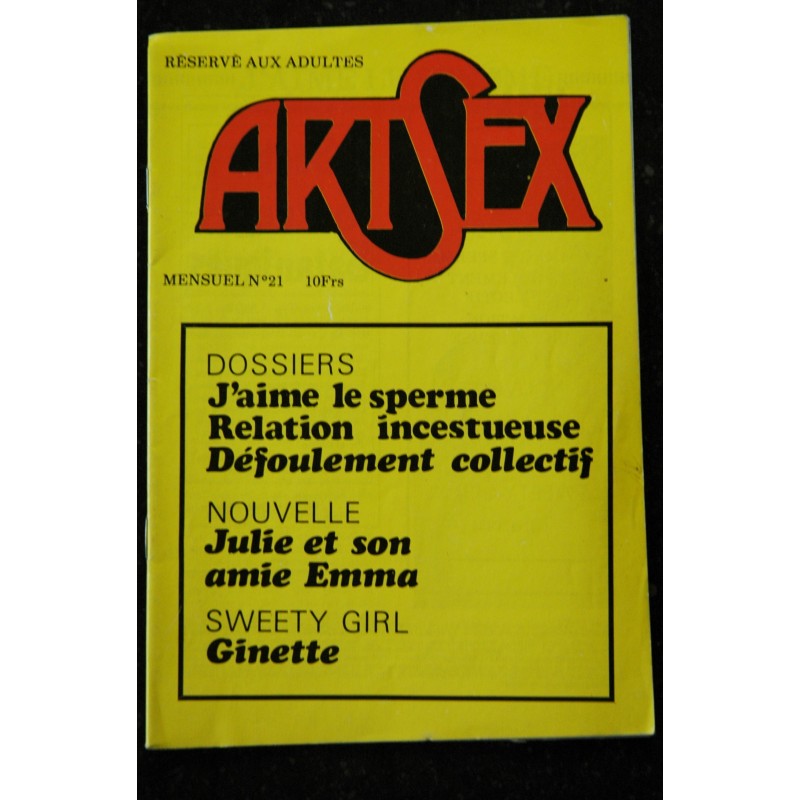 ArtSex  N° 22  * 1970 * VINTAGE EROTIC Enquête à Londres Roman-Photo