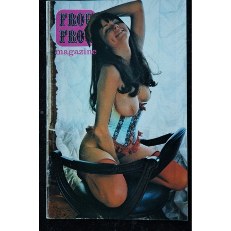 FROU FROU Magazine  N°  9   * 1975  *  La séductrice Vintage Roman Photo en images t Adultes