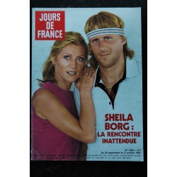 JOURS DE FRANCE 1306 1980 JANVIER COVER SHEILA POURQUOI J'AI CHANGE MA VIE 6 PAGES