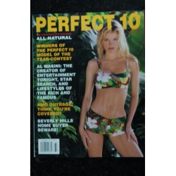 PERFECT 10 Vol. 3 N° 2 2000 JUIN BROOKE BURKE CAROL GROW SCOTT LASKY HAL SPARKS 15 NATURAL MODELS INSIDE